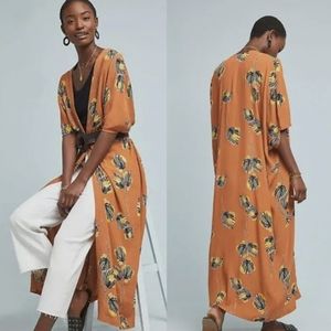 Bel Kazan Sadie Duster in Ginger Floral NWT